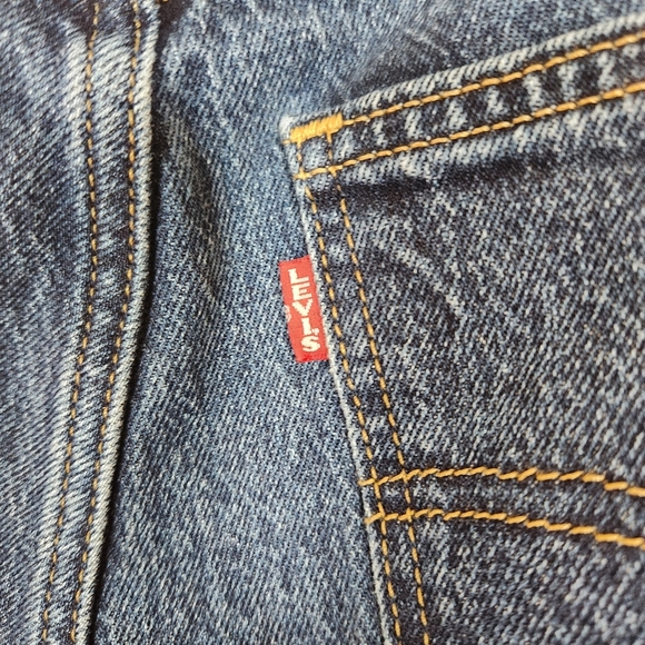 Levi's 70s High Flare Premium Big E Jeans Size 26/2 2021 Release - Picture 10 of 16